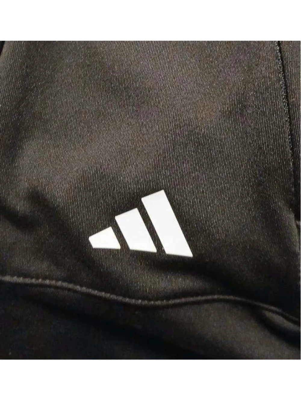 Men’s Adidas Black Quarter Zip Pullover Sweatshirt Size XL (JC106)